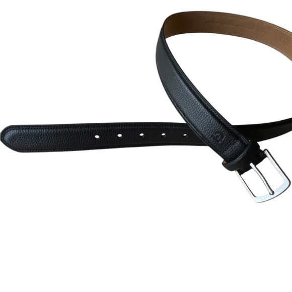 Cole Haan Black Leather Belt - Picture 7 of 9